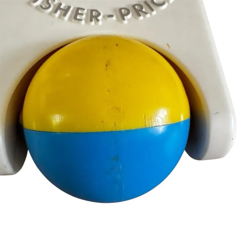 Vintage 1970’s Fisher-Price Colorful Push/Pull-Along Toys